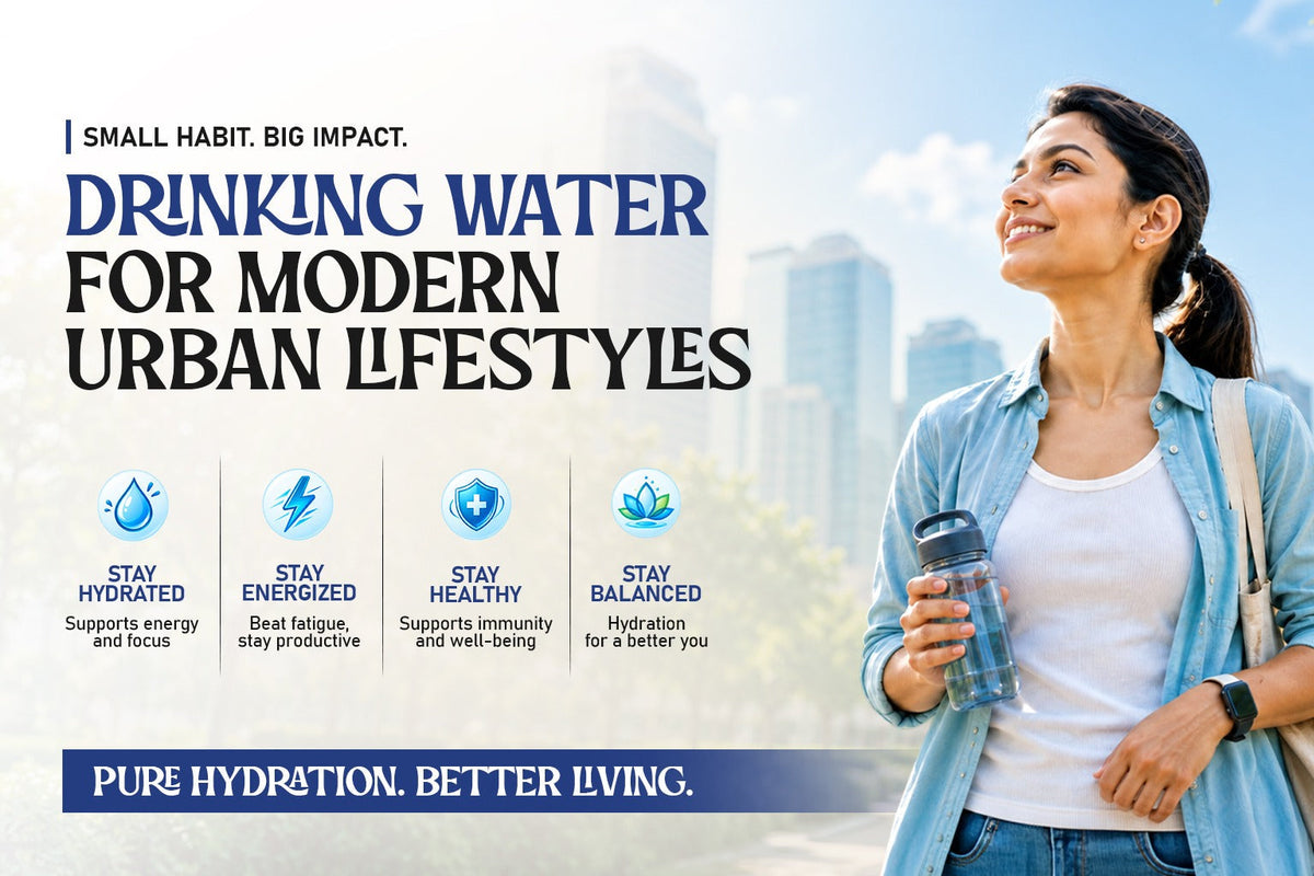 Drinking Water for Modern Urban Lifestyles