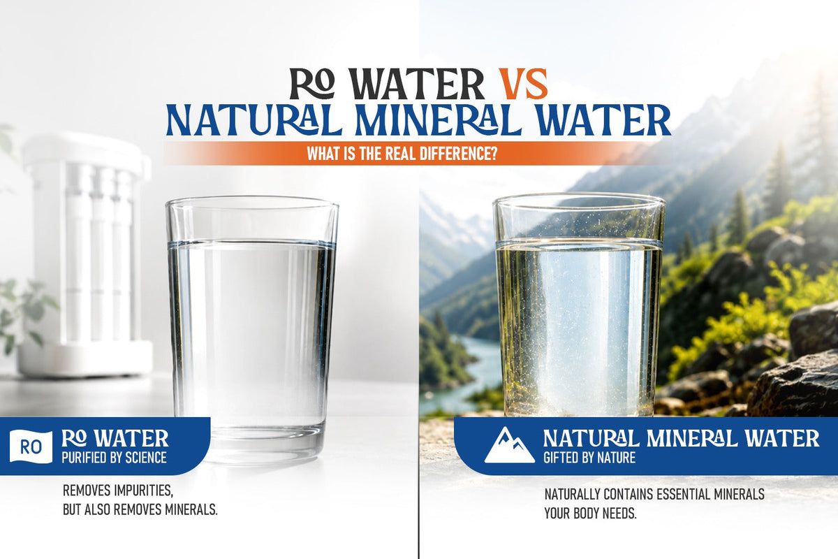 RO Water vs Natural Mineral Water: What Is the Real Difference?