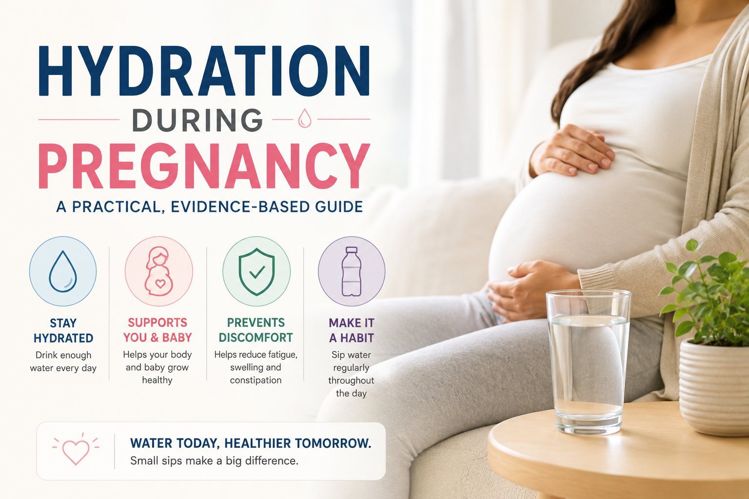 Hydration During Pregnancy: A Practical, Evidence-Based Guide